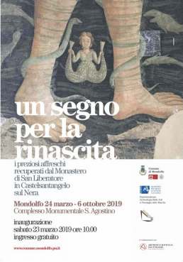 un Segno per la Rinascita, Mondolfo 24 marzo 6 ottobre 2019, locandina